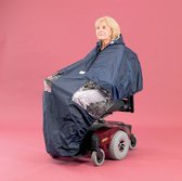 Adhome Regenponcho voor op scooter of rolstoel - volledige bedekking