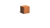 Adezz Cortenstaal Sokkel - Plantentafel 40x40x40cm - Voetstuk voor Vuurschaal - Zuil voor Standbeeld - Roestkleur
