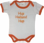 Romper Hup Holland Hup Junior Katoen Wit/oranje One-size 56/62