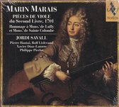 Pieces de Viole du Second Livre - Marin Marais - Jordi Savall (basviool)