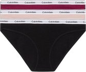 Calvin Klein 3-pack Bikini Slips dames - MPI - L - Zwart
