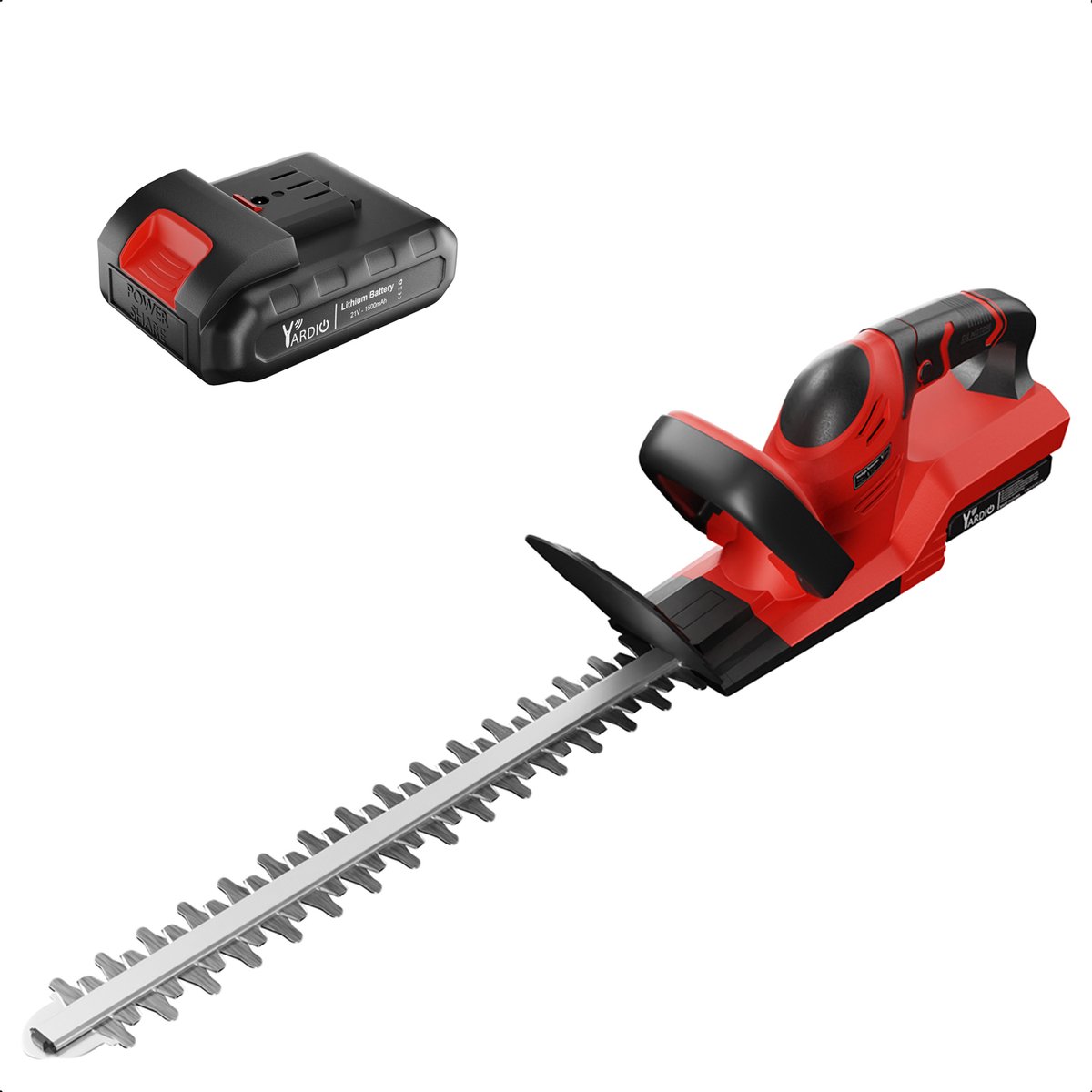 Bol.com YARDIO Tools® - HTDB-48mm - Heggenschaar - Heggenschaar Accu Electrisch - Incl. 2.0 Accu aanbieding