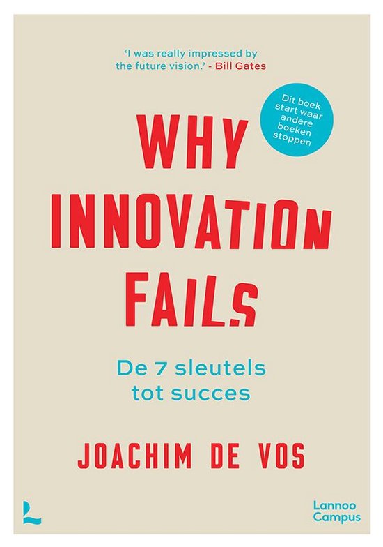 Why Innovation Fails - cover