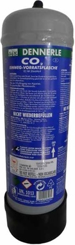Dennerle CO2 Wegwerpfles 1200 Gram