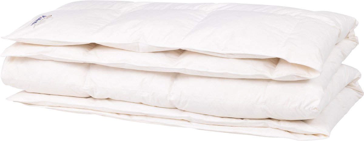 Balette Silver All Year Donsdekbed - 240x220 - Tweepersoons - Enkeldekbed Voor Alle Seizoenen - Dons & Veren Dekbed - Anti Huisstofmijt & Allergie (NOMITE) - Warmteklasse 3 - Zomer & Winterdekbed