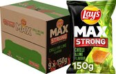 Lay's Strong Chili & Lime - Chips - 9 x 150 gram