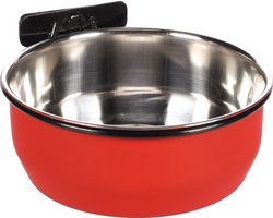 Flamingo Avaro - Eet- En Drinkpot Knaagdier;vogel - Eet- Drinkpot Avaro Moer 15cm Rood/ Zwart 880ml - 1st - 131034 - 1st