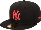 New Era Style Activist 59FIFTY New York Yankees MLB Cap 60435095, Mannen, Zwart, Pet, maat: 7 1/8