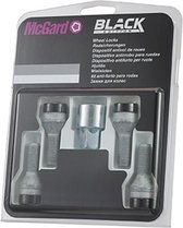 McGard Slotbouten Conisch 14x1,5 - 31 mm - kop  19  Zwart | 27000SUB