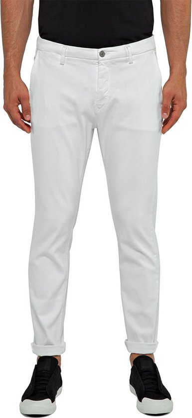 Replay Hommes Zeumar Chino Wit taille 32/34