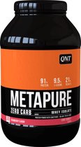 QNT - Metapure Zero Carb - Isolat de lactosérum - 908 grammes - Fraise