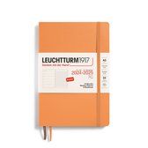 Leuchtturm1917 weekplanner + notities - agenda - 18 maanden 2024 - 2025 - softcover - A5 - apricot