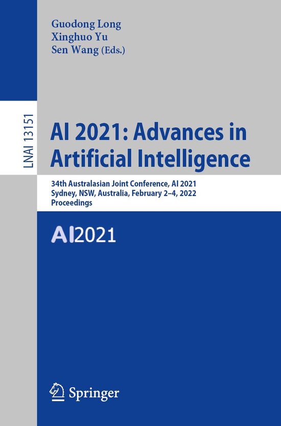 Springer Nature Proceedings Computer Science - AI 2021: Adva ... - cover