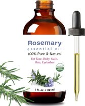 Livano Rosemary Oil - Rozemarijn Olie - Voor In Het Haar - Hair Growth - Voor Haargroei - Minoxidil Alternatief - Haaruitval - Serum - 30ML