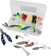 Fish4All Multi Lure Box With Pliers (103pcs) | Kunstaas set