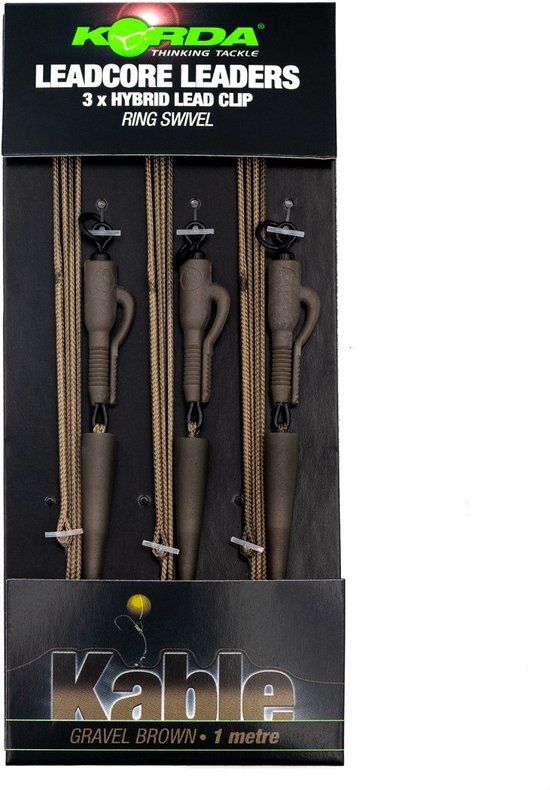 Korda Leadcore Leader Lead Clip - Gravel van Korda — afbeelding 3