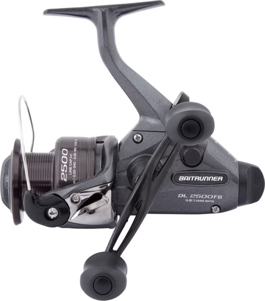 Shimano Baitrunner 2500 DL FB - Karpermolen - Slip voorop