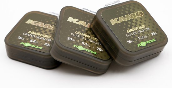 Korda Kamo Coated Hooklink - 15lb - Camo van Korda — afbeelding 2