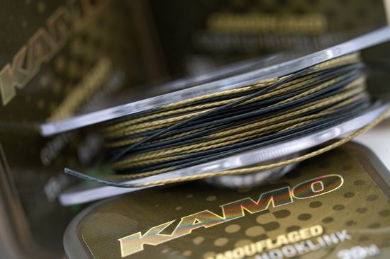 Korda Kamo Coated Hooklink - 15lb - Camo van Korda — afbeelding 3