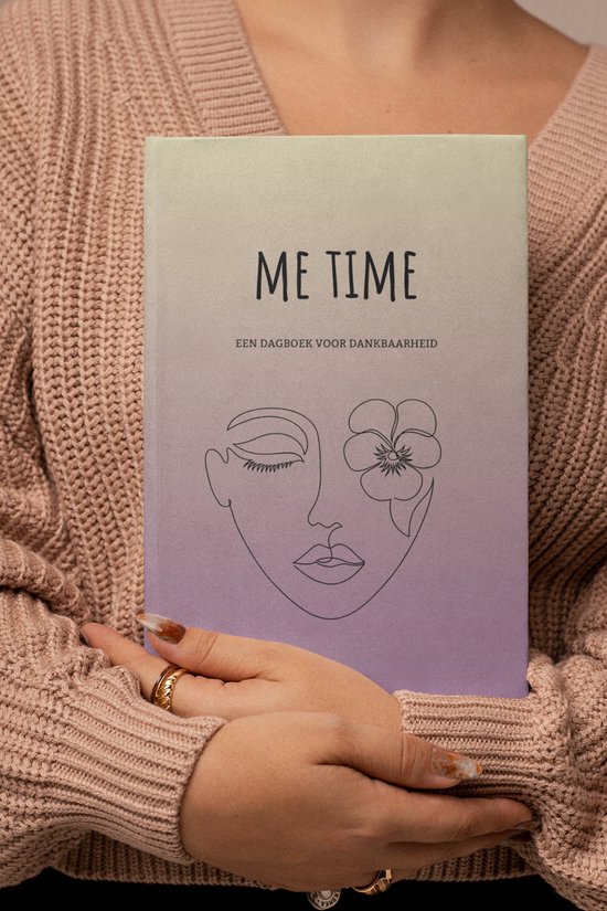 Me Time - Dankbaarheidsdagboek - Dagboek Volwassenen - Dankbaarheid - Dagboek - Manifesteren - Zelfliefde - Spiritualiteit - Notitieboek - Dagboeken - Journal Notebook - Journaling - Reflectie - Gezondheid - Inzichten - Burnout - Gratitude Journal