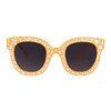 Zonnebril met steentjes - Festival bril - Rave bril - Glasses - Koningsdag accessoires - Oranje