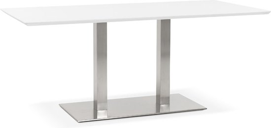 Alterego Design tafel / bureau 'MAMBO' wit - 180x90 cm