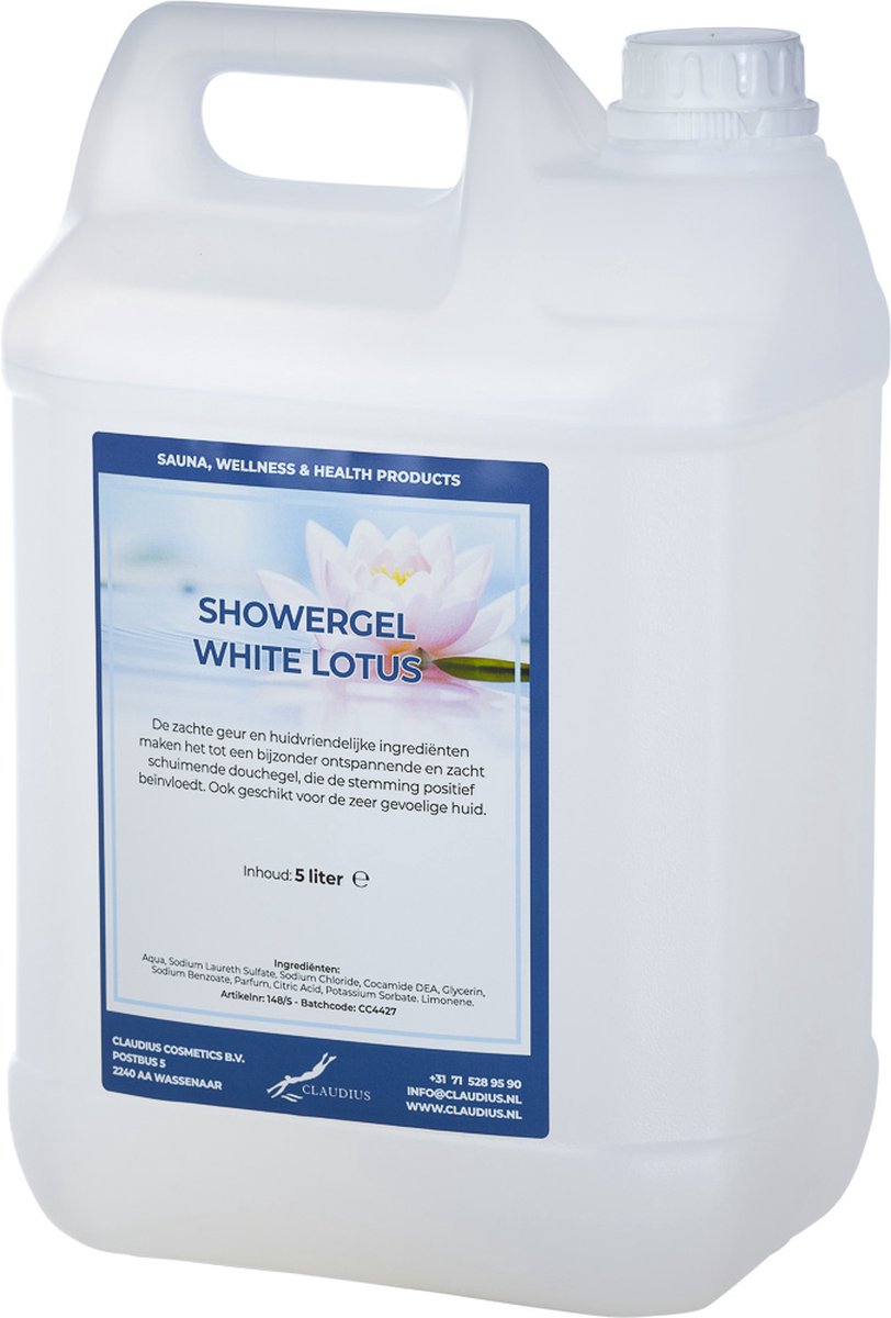 Goedkoopste Douchegel White Lotus 5 liter - Showergel
