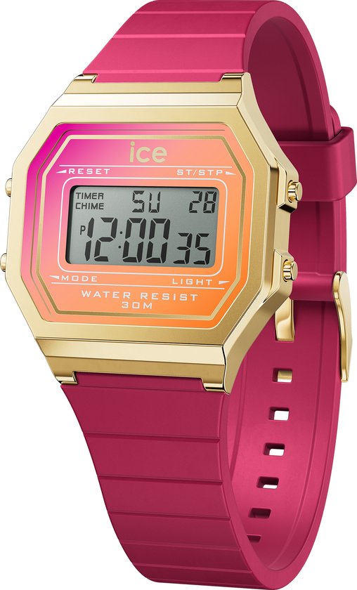 Ice Watch Ice Digit Retro - Horloge - Siliconen - Ø