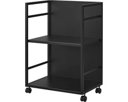 Yamazaki Keukentrolley - 2 niveaus - Tower - Zwart