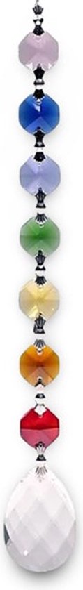 Amrita Feng-Shui Chakra Kristal hanger 16526 - Chakra kristal hanger voor in huis - Cadeau voor haar - Cadeau voor hem