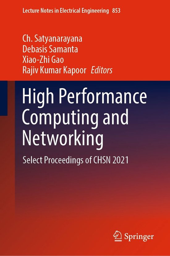 Springer Nature Proceedings Computer Science - High Performa ... - cover