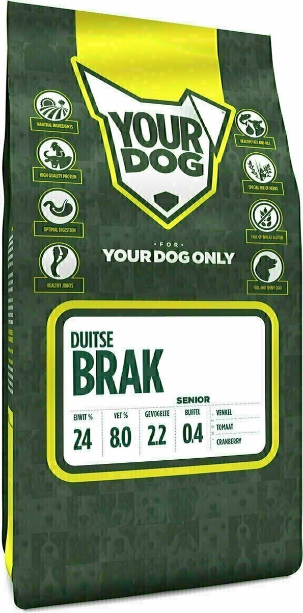 Yourdog duitse brak senior – 3 KG