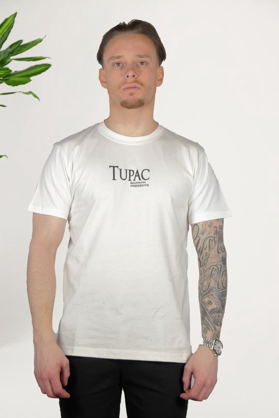 T-shirt Wit Tupac