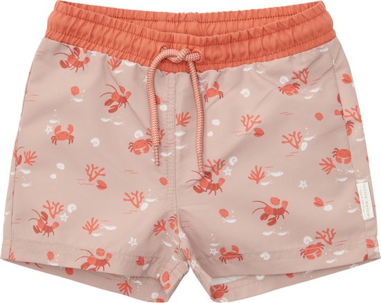 Little Dutch Lobster Bay - Zwembroek - Gerecycled polyester - Zand - Maat 98/104