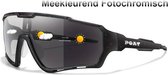 Fietsbril Fotochromische Sport zonnebril meekleurende glazen