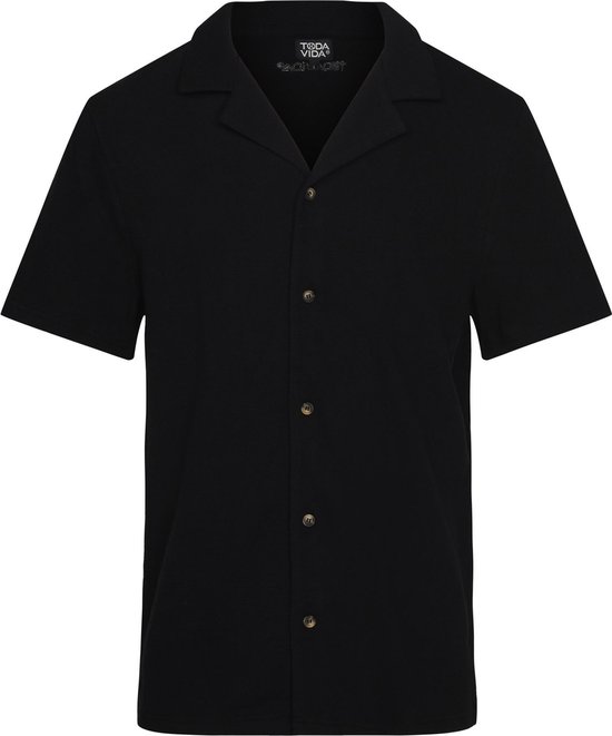 TODAVIDA - blouse - zwart - 100%katoen - maat XL