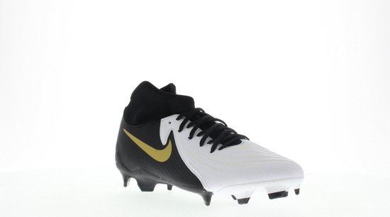 Nike PHANTOM LUNA II AC. FG - Chaussures de football - Zwart / Wit / Or