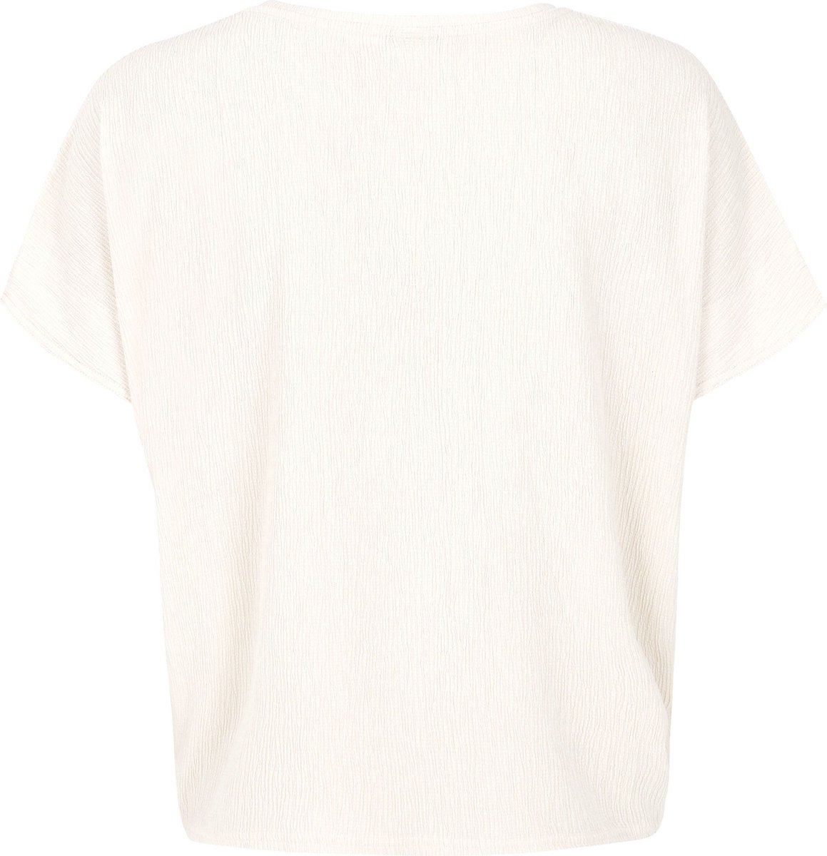 Protest Prtloua – T shirt Dames – Korte mouwen – Ronde hals Kitoffwhite