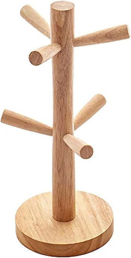 Pretzelstandaard van hout - In Situ