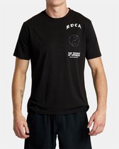 Rvca Va Barb T-shirt Met Korte Mouwen Zwart L Man