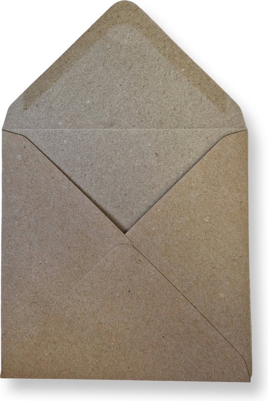 Vierkante Enveloppen 16x16cm | Kraft Bruin | 1000 stuks Vierkante Enveloppen 16x16cm | Kraft Bruin | 1000 stuks
