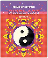 Kleuren op nummer - Pixel art - Spiritual