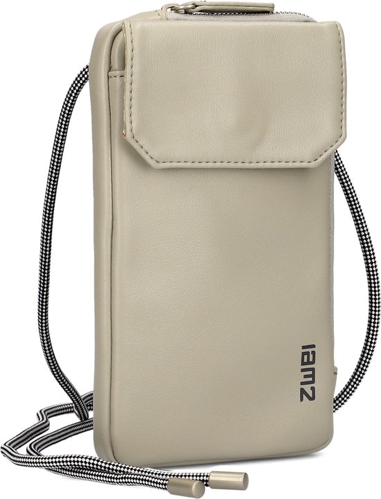 ZWEI® M.MP30 - Phone Bag*Wallet - 100%PU - Cement