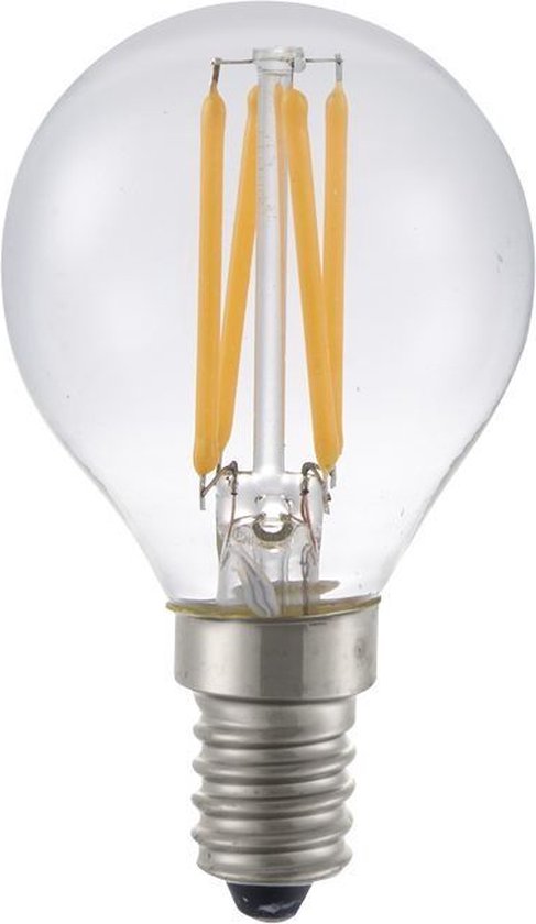 SPL E14 kogellamp 4W Flame Helder Dimbaar