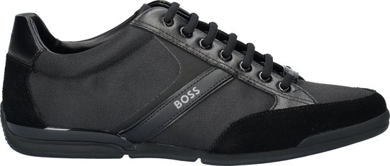 Boss Saturn Lowp Lage sneakers - Heren - Zwart - Maat 42