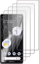 Screenprotector geschikt voor Google Pixel 7 Pro - 4x Glas Screen Protector