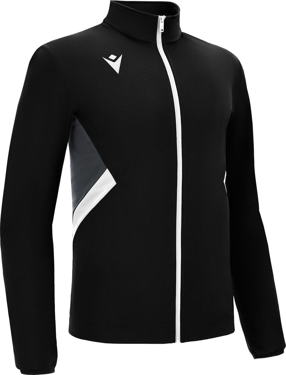 Macron Victory Raijin Polyestervest Heren - Zwart / Wit | Maat: L