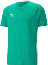 Puma Team Cup Shirt Korte Mouw Heren - Pepper Green | Maat: XL