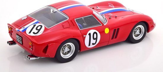 Ferrari 250 GTO #19 Le Mans 1962 - Kyosho 1/18 Rouge - Collection