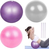 Ballon de gymnastique, petit ballon de pilates, ballon de barre d'exercice pour yoga, stabilité, entraînement, gymnastique, balles anti-éclatement et antidérapantes